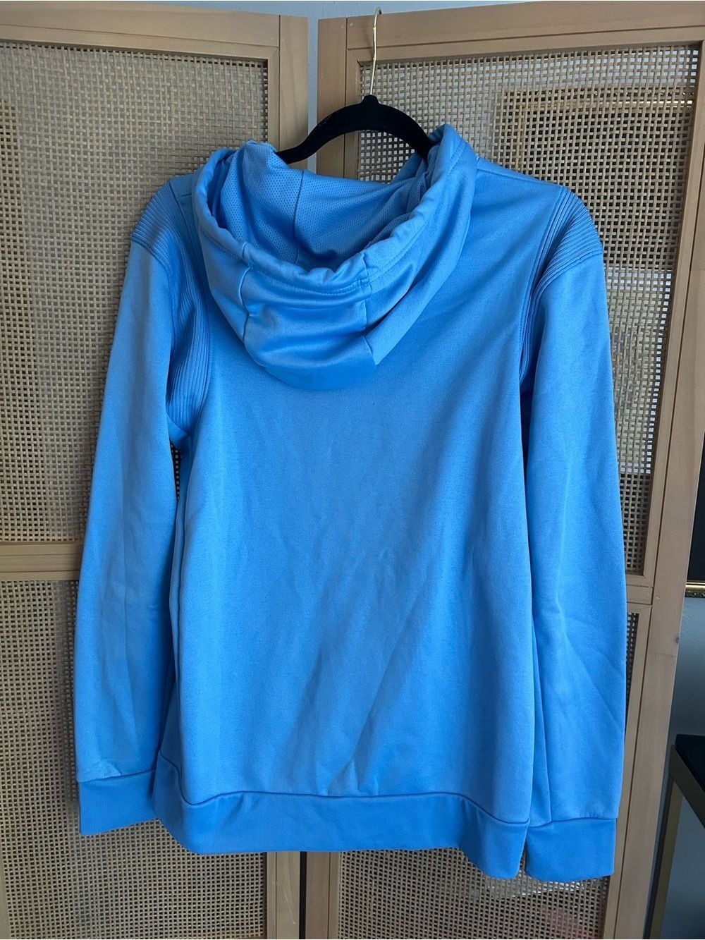 Nike Dri-FIT Baby Blue Hoodie Athletic Size Small Activewear - Picture 4 of 5